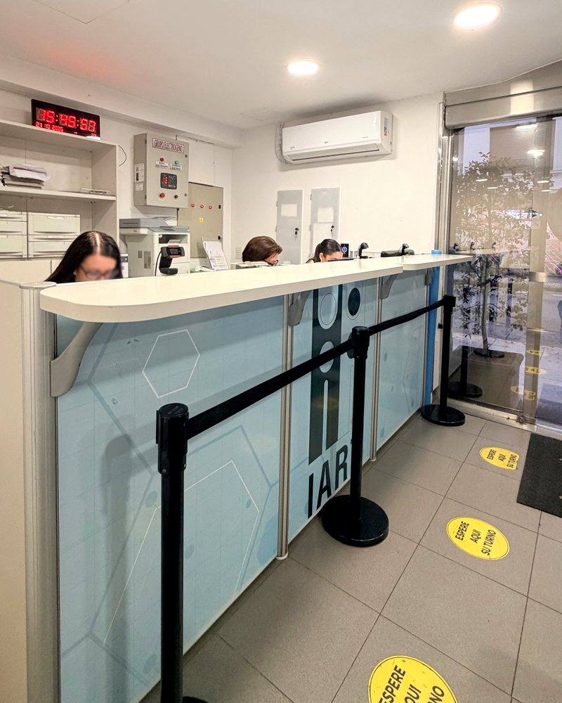 Recepción de Clínica IART